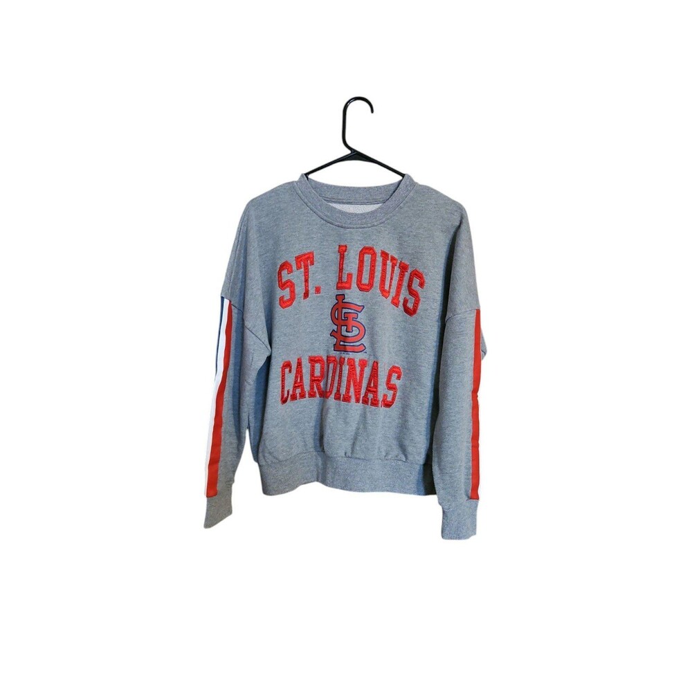 Excellent Condition Women's Touch Stadium Embroidered St. Louis Cardinals Crew